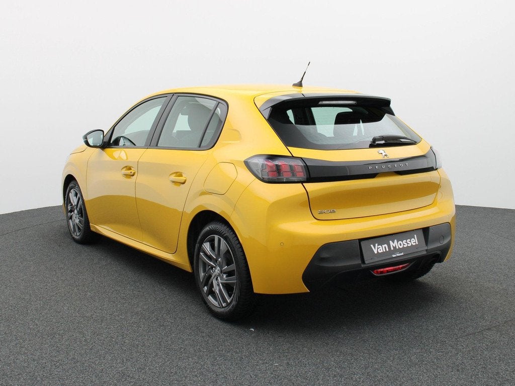 Peugeot 208 1.2 PureTech S&S Active Pack | PDC A | Carplay, Auto's, Stof, Euro 6, 1055 kg, Geel