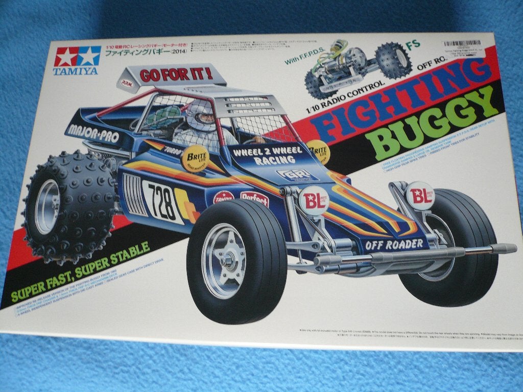 NIB Tamiya Fighting Buggy RERE Super Champ met extras !, Hobby en Vrije tijd, Modelbouw | Radiografisch | Auto's, Elektro, Auto offroad