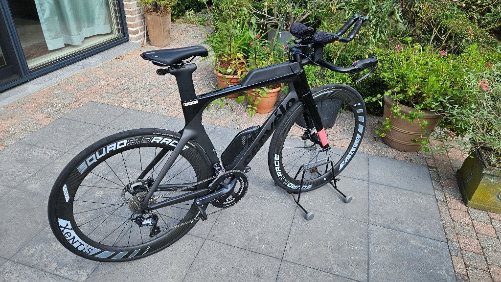 TT-bike / Triatlon fiets Cervelo P-series, 28 inch, Carbon, Heren, Zo goed als nieuw