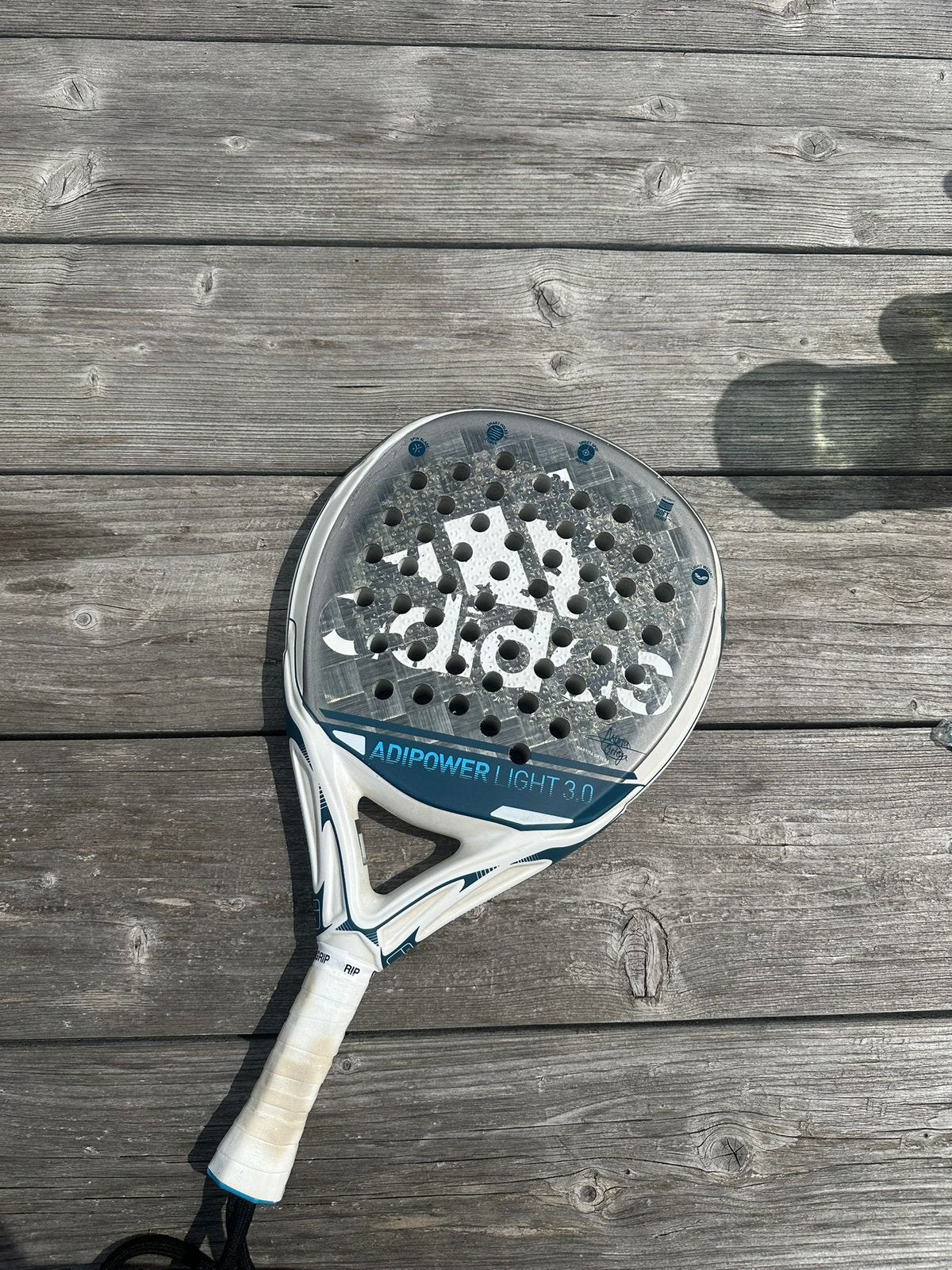 Adidas Adipower Light 3.0 by Martita Ortega, Sport en Fitness, Padel, Ophalen, Gebruikt, Padelracket