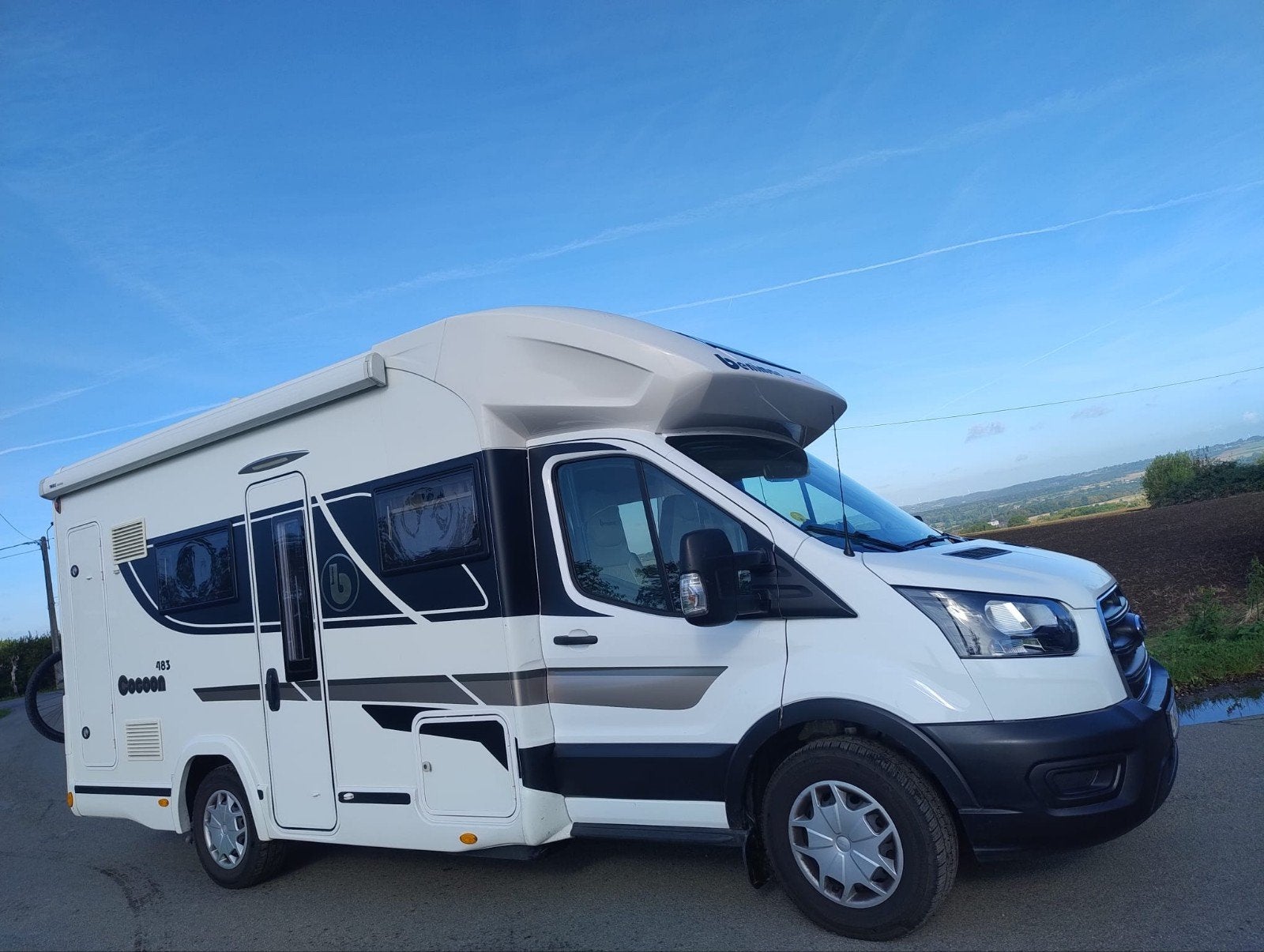 Benimar Cocoon 483 (année 2021) -, Caravanes & Camping, Auvent, Boîte manuelle, Ford, Réfrigérateur