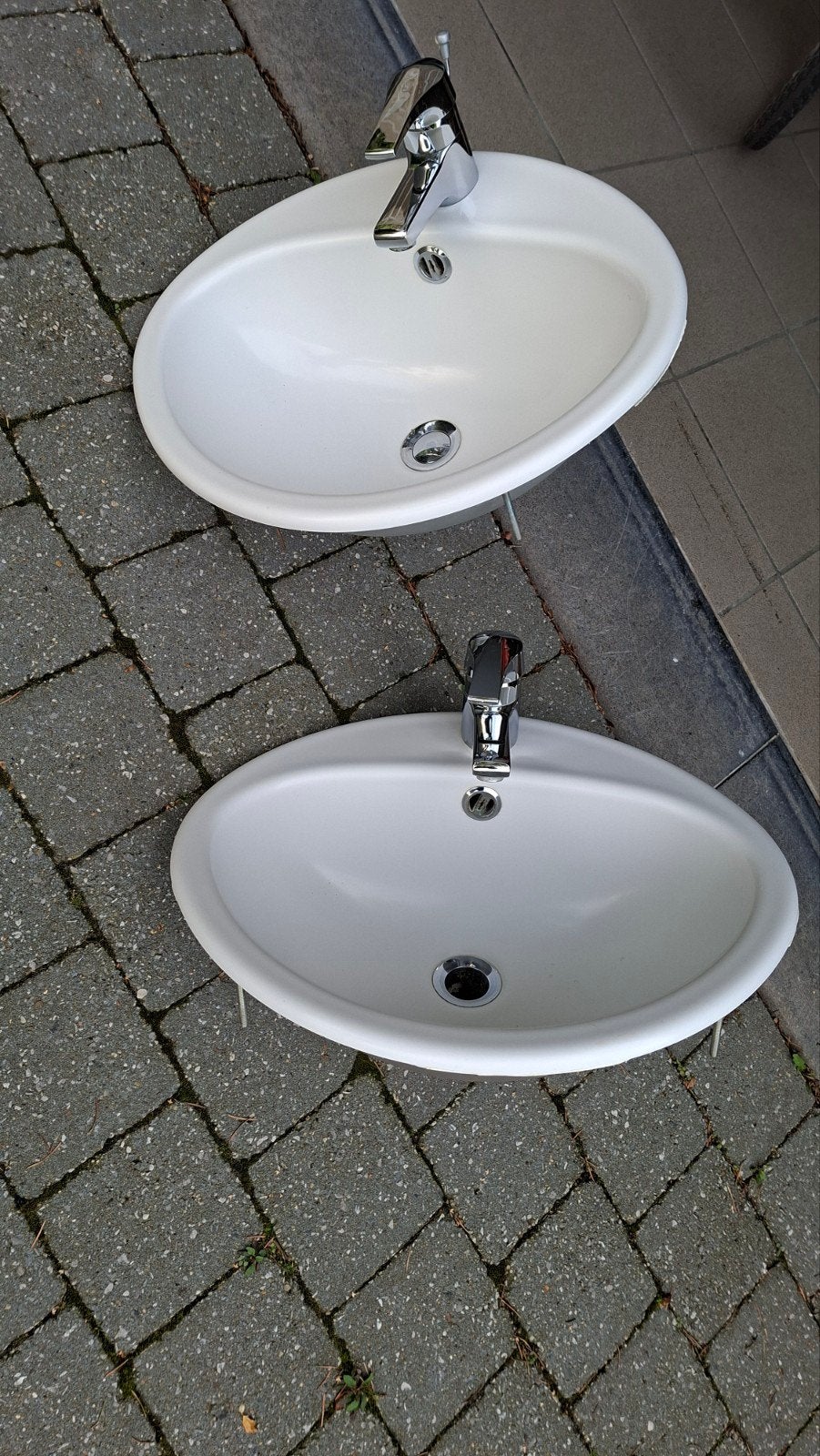 Lavabo's en mengkranen, Huis en Inrichting, Ophalen, Gebruikt, 25 tot 50 cm, 50 tot 100 cm
