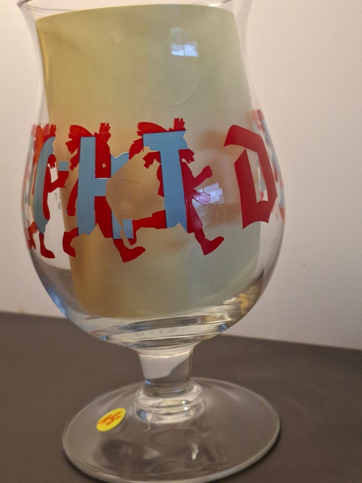 Duvel glas (1), Collections, Marques de bière, Enlèvement ou Envoi, Duvel