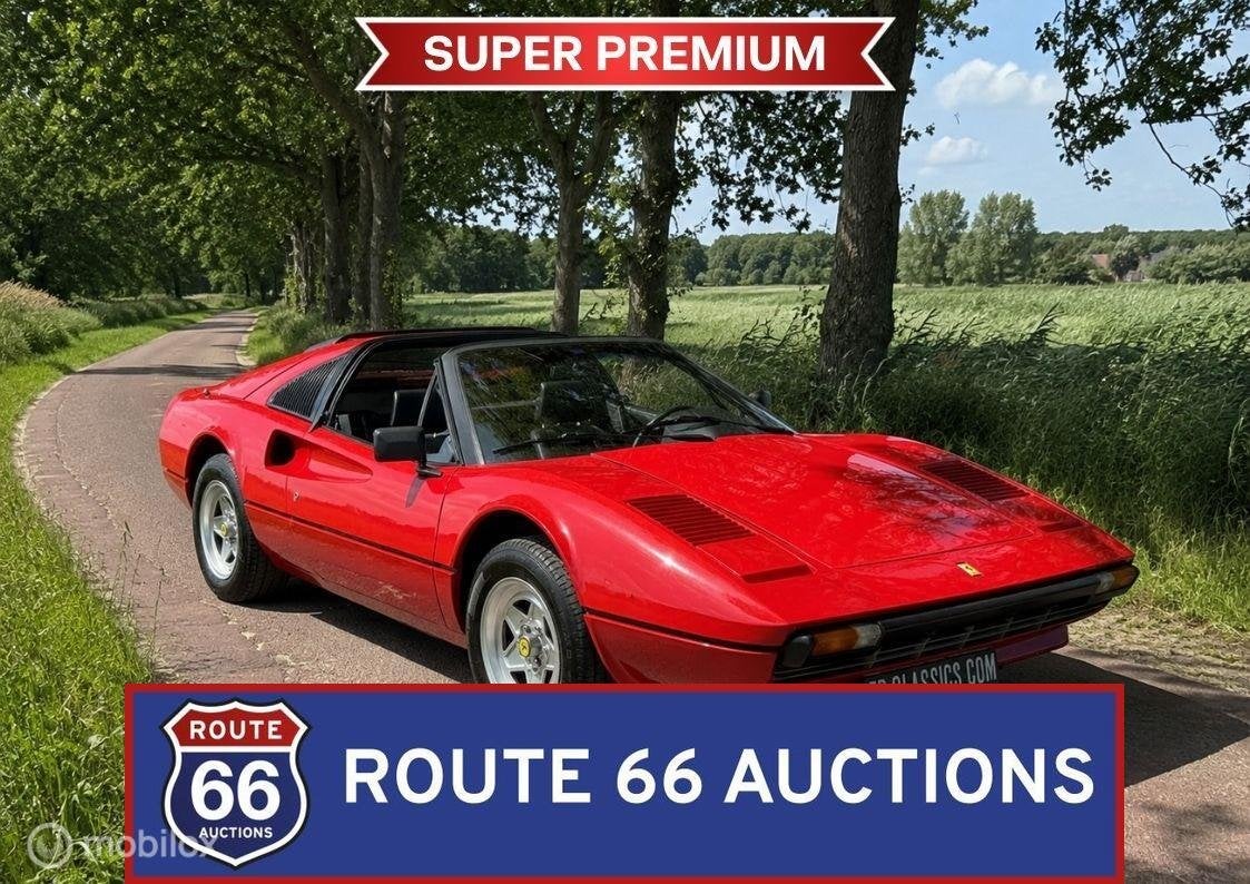Ferrari 308 GTSi | 1982 | Route 66 Auctions, Achat, Entreprise, Boîte manuelle, Autre carrosserie