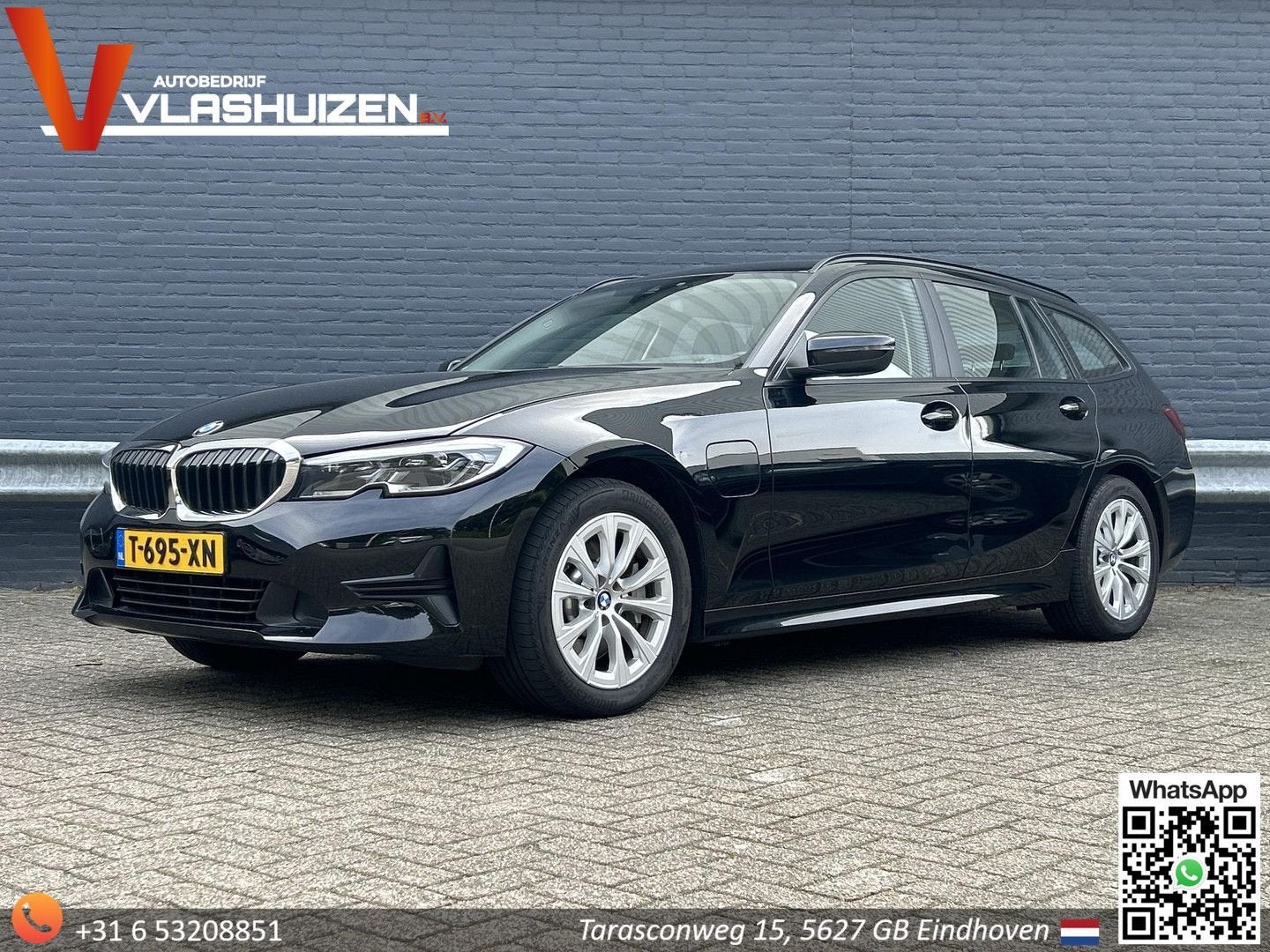 BMW 330 3-serie Touring 330e | € 14.000,- NETTO!, Auto's, Navigatiesysteem, Zwart, 31 g/km, Break