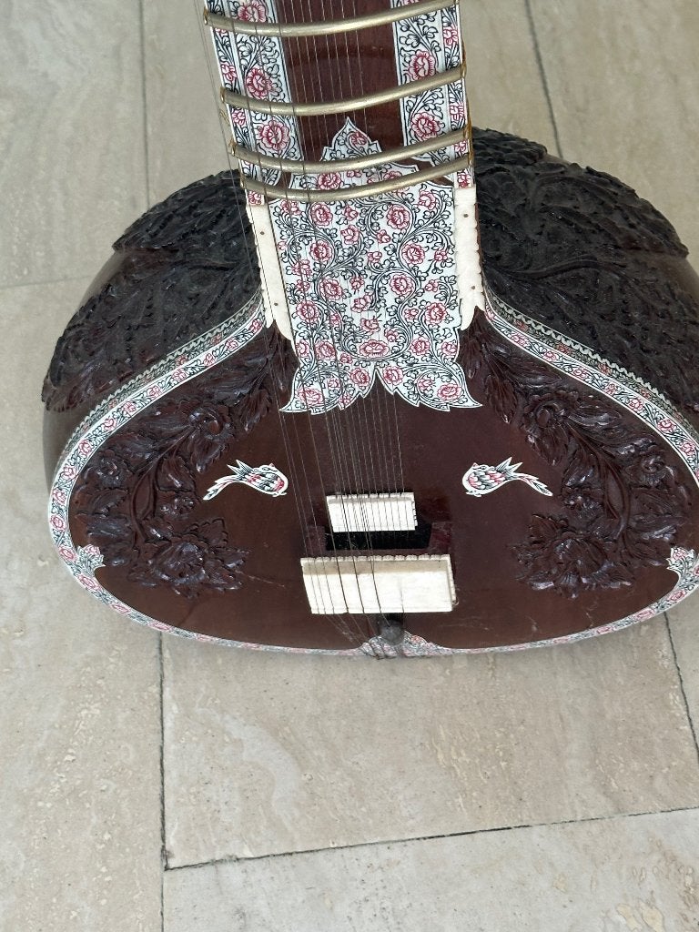 Authentieke Sitar, Musique & Instruments, Enlèvement, Comme neuf, Cithare