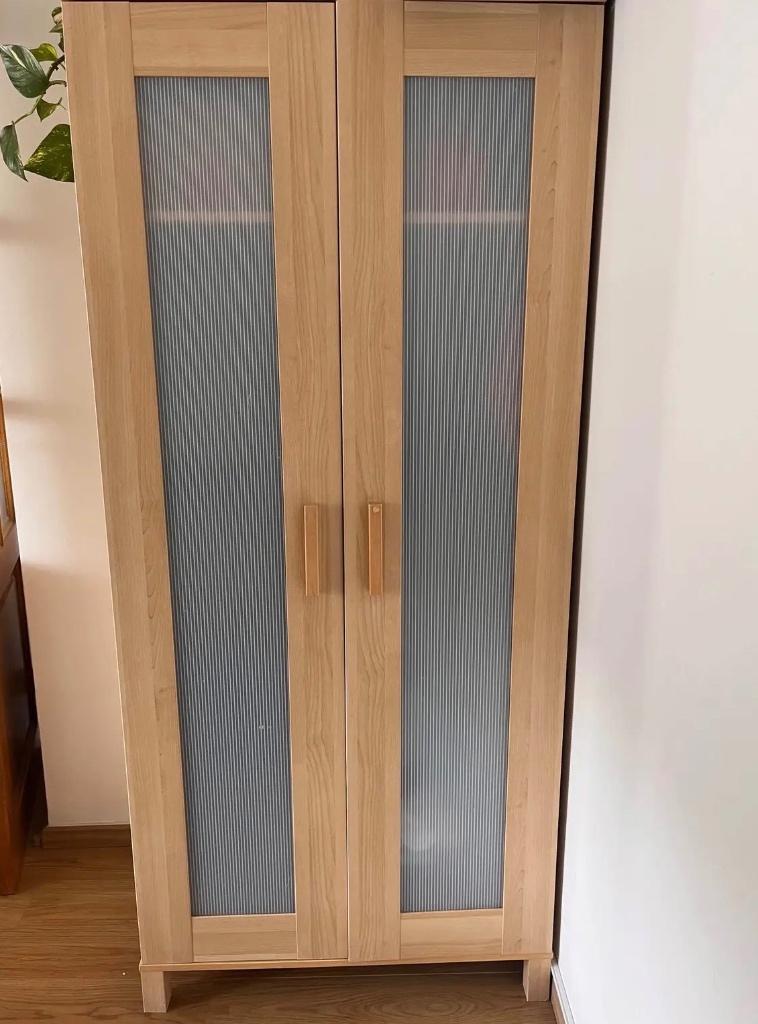 IKEA kledingkast in goede staat 180x80cm, Tuin en Terras, Ophalen, Gebruikt, Hout, Verstelbaar