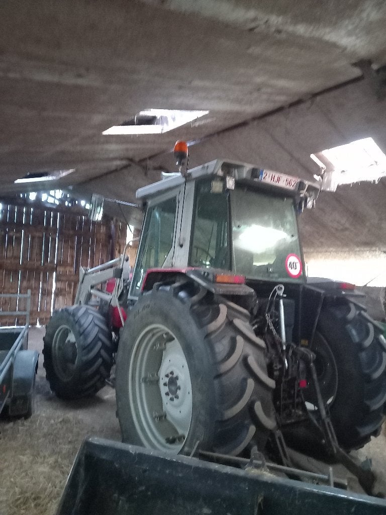 Massey ferguson dynashift 3120 met frontlader te koop, Articles professionnels, Enlèvement ou Envoi, 120 à 160 ch, Utilisé, 7500 à 10000