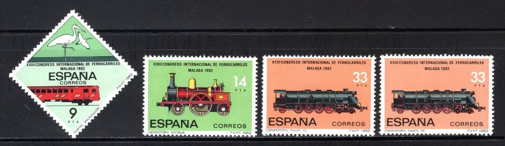 ESPAGNE Lot 1982 MNH, Envoi, Non oblitéré