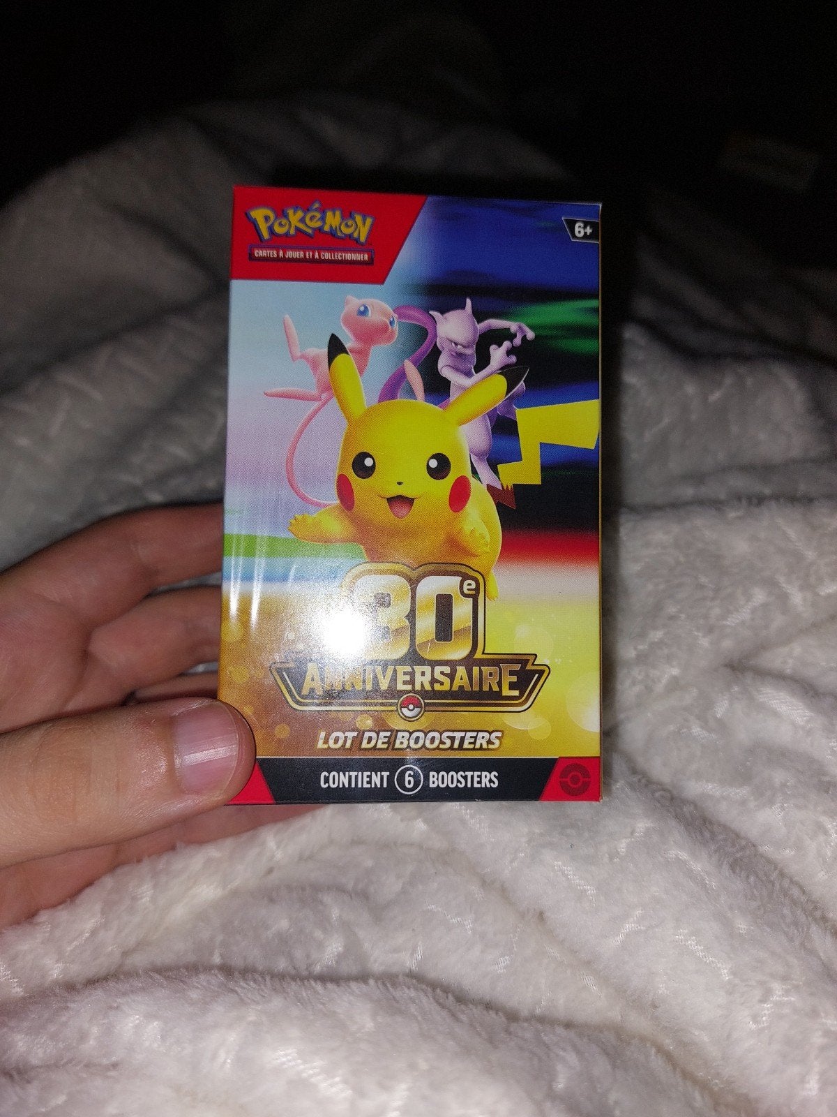 Pokémon-bundel van 6 boosters in het Frans, Ophalen