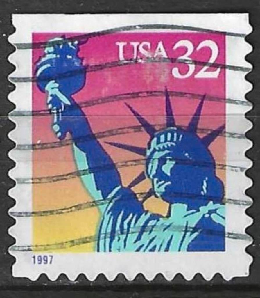 USA 1997 - Yvert 2581 - Vrijheidsbeeld  (ST), Verzenden, Gestempeld