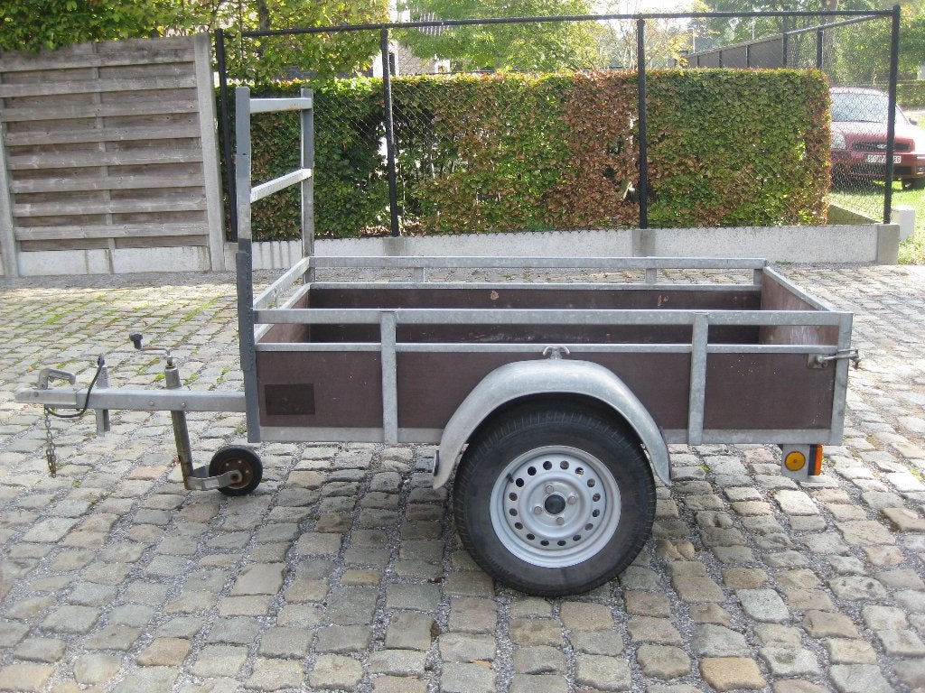 aanhangwagen 1m75 x 1m, Ophalen, Gebruikt