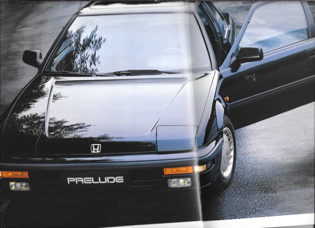 HONDA PRELUDE  1988,  folder & foto's, Livres, Enlèvement ou Envoi, Comme neuf, Honda