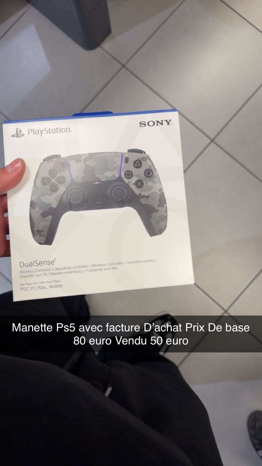Manette ps5, Enlèvement ou Envoi, Comme neuf