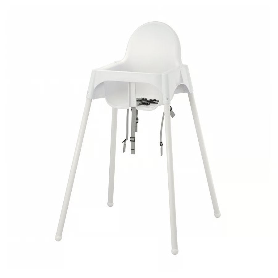 Chaise à manger pour bébé Antilop Ikea blanche, Enfants & Bébés, Enlèvement, Comme neuf