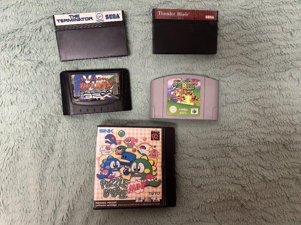 Game en film Cartridges, Ophalen
