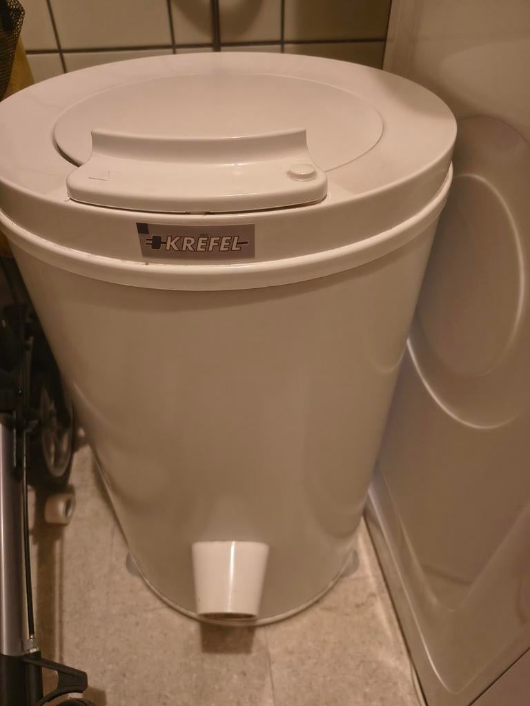 Droogmachine krefel, Enlèvement