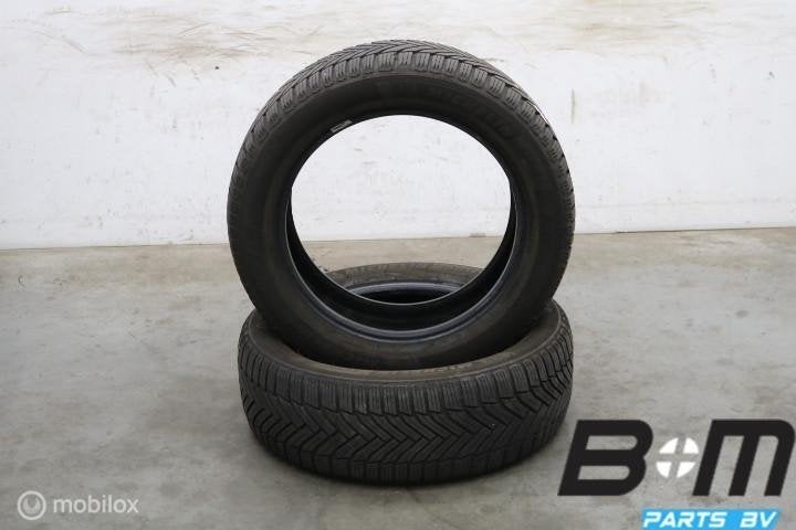 2 x 2155517 98V Michelin Alpin 6 met 5.5mm 215 55 17, 17 inch, Winterbanden, Band(en), Personenwagen