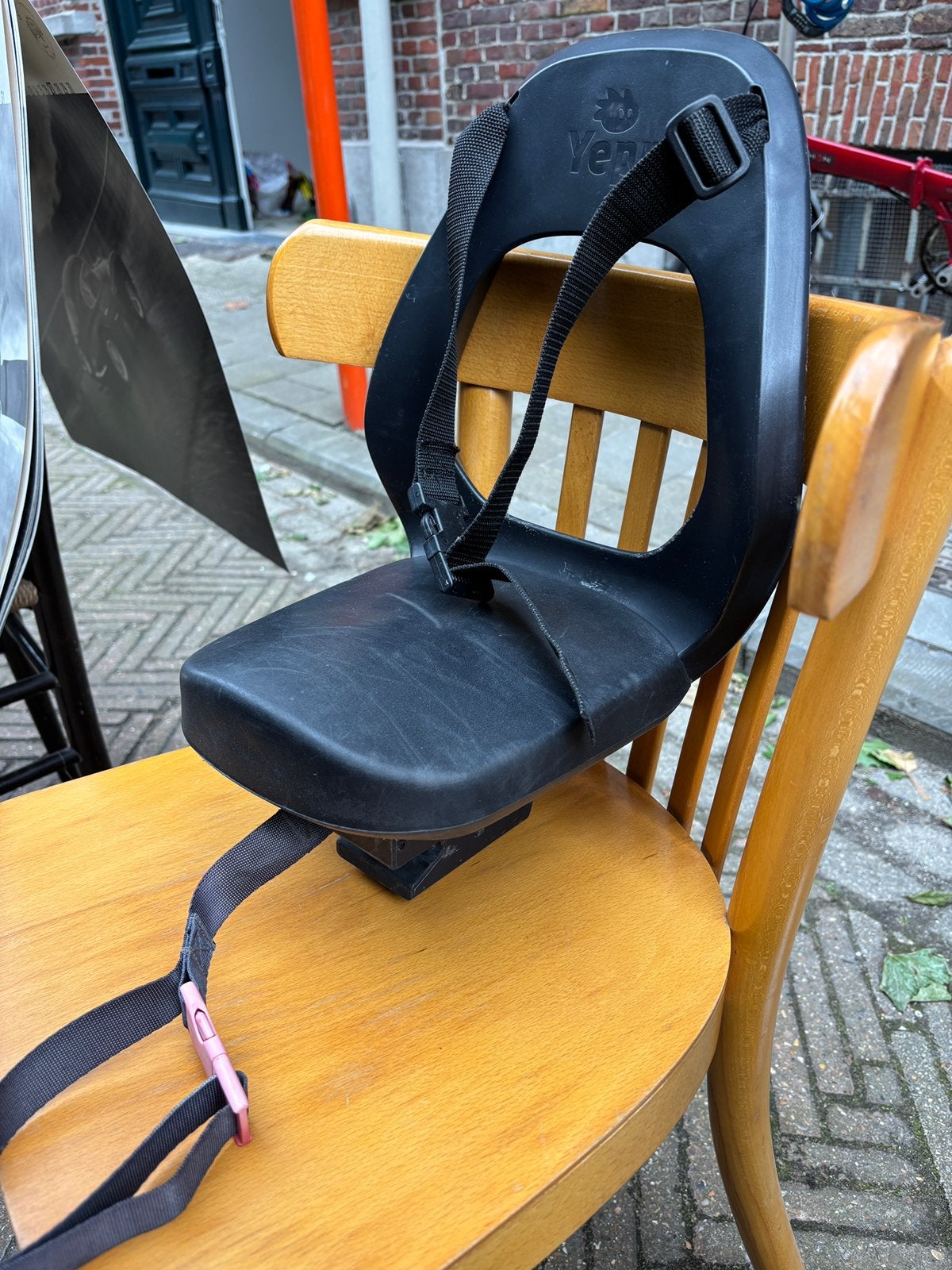 Fietsstoeltje Yepp, Ophalen, Gebruikt, 15 t/m 36 kg, Achterzitje