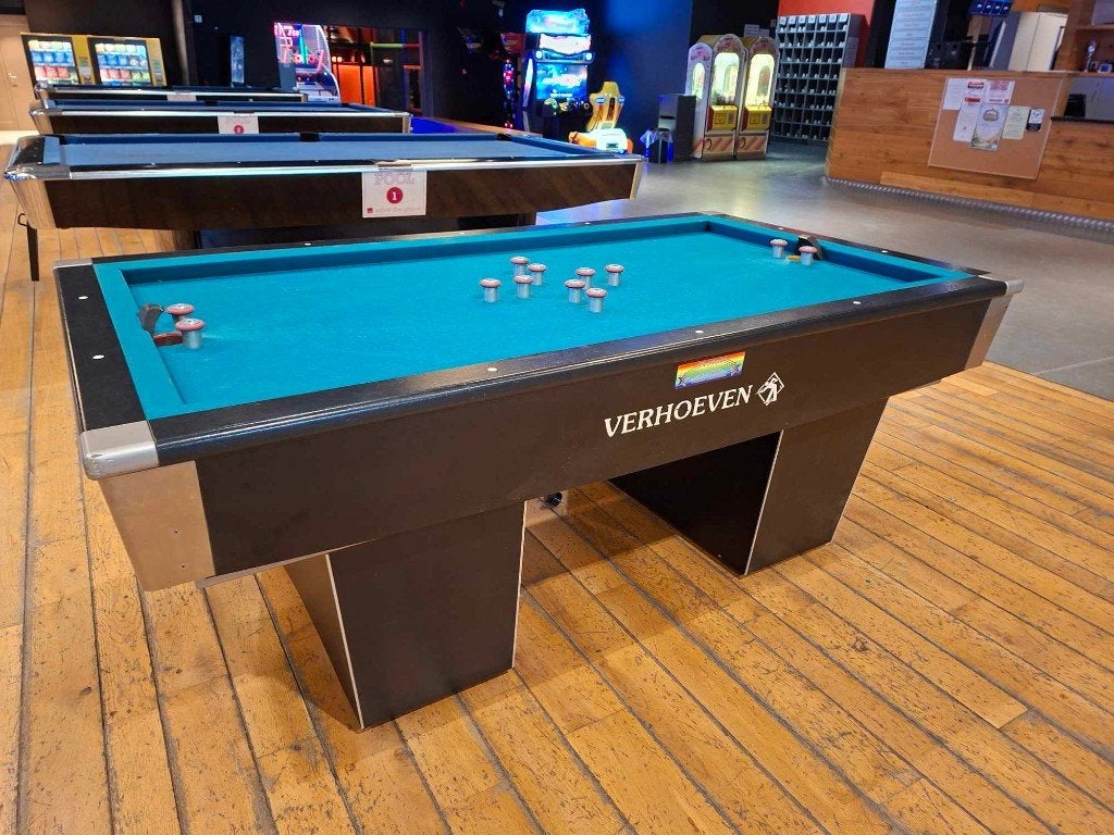 Allerlei tapbiljarts vanaf 1150 euro., Ophalen, Zo goed als nieuw, Biljarttafel