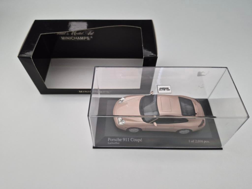 Minichamps 1/43 Porsche 911 Coupé 400 061025, Ophalen of Verzenden, Zo goed als nieuw, Auto, MiniChamps