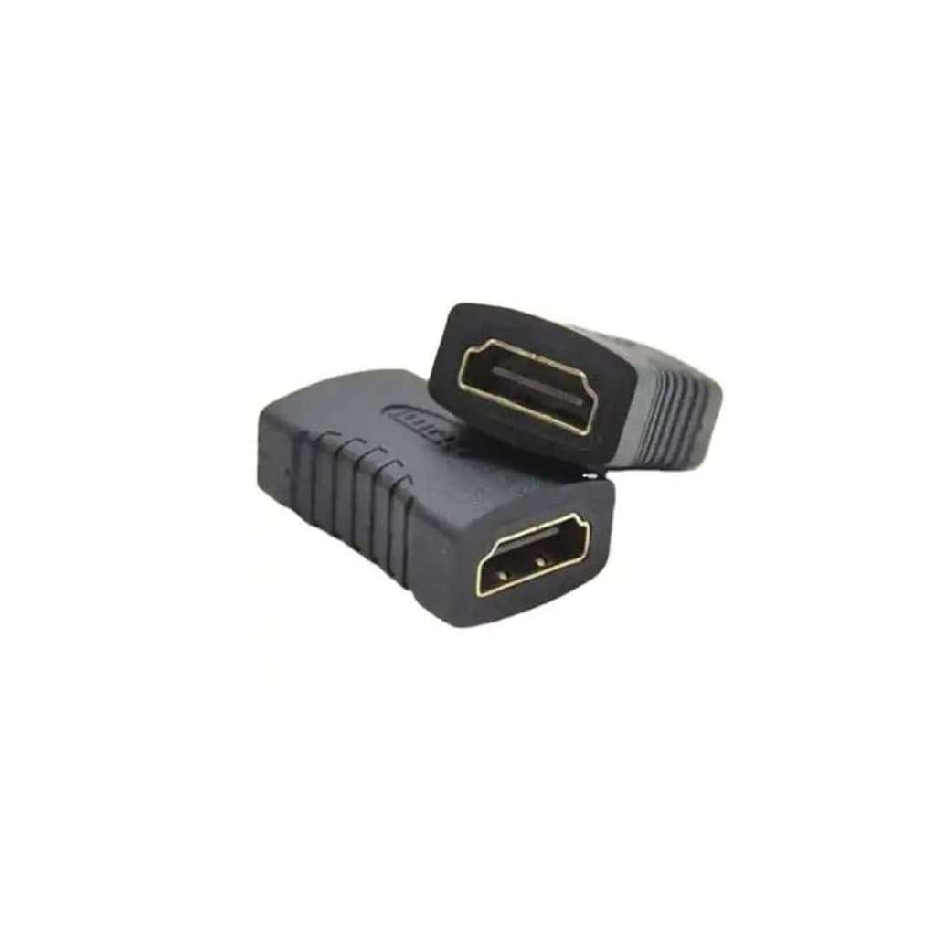 HDMI verleng blok 2 x female a, Ophalen of Verzenden, Nieuw, Zwart
