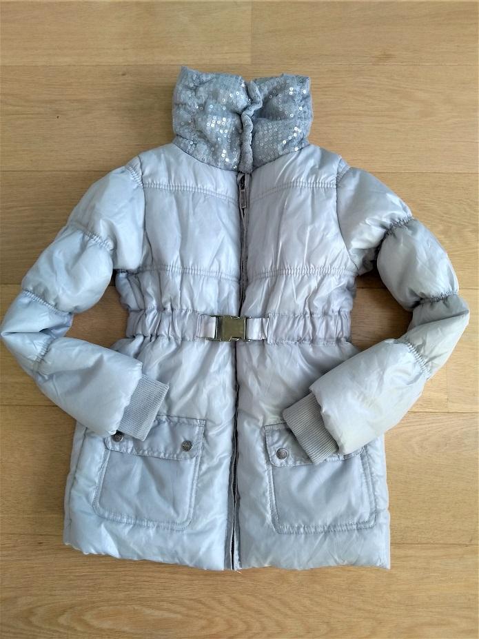 veste argentée fille - taille 146 (11 ans), Enlèvement, Utilisé, Fille