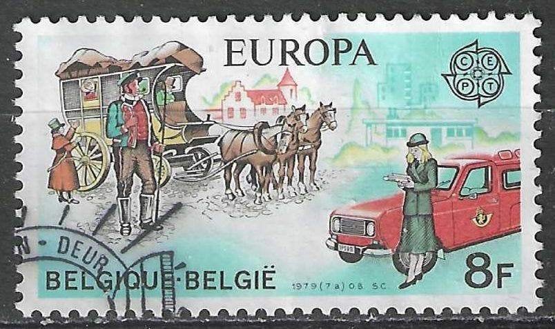 Belgie 1979 - Yvert 1925 /OBP 1930 - EUROPA - 8 F. (ST), Postzegels en Munten, Verzenden, Gestempeld, Gestempeld, Europa