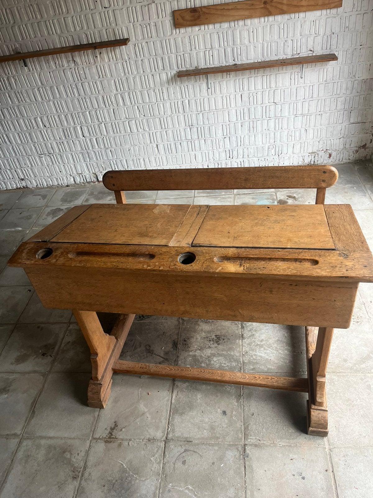 Vieux banc d’ecole, Enlèvement, Comme neuf
