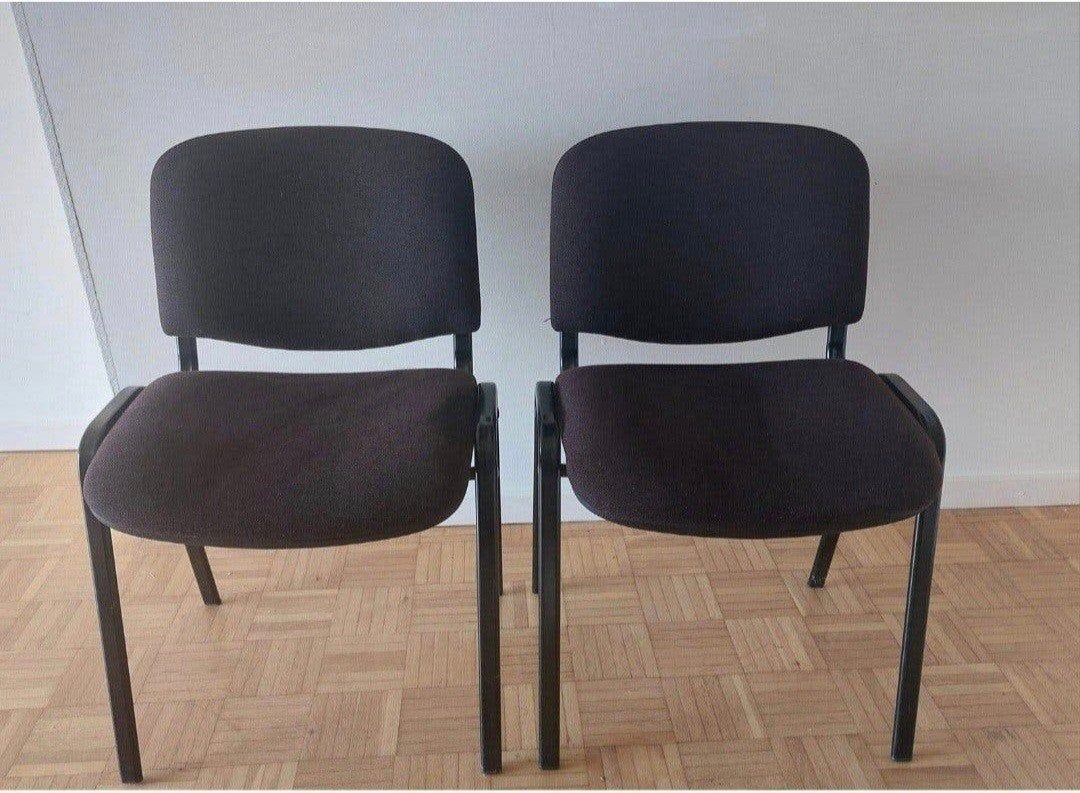 2 stoelen, Huis en Inrichting, Ophalen, Bruin, Stof
