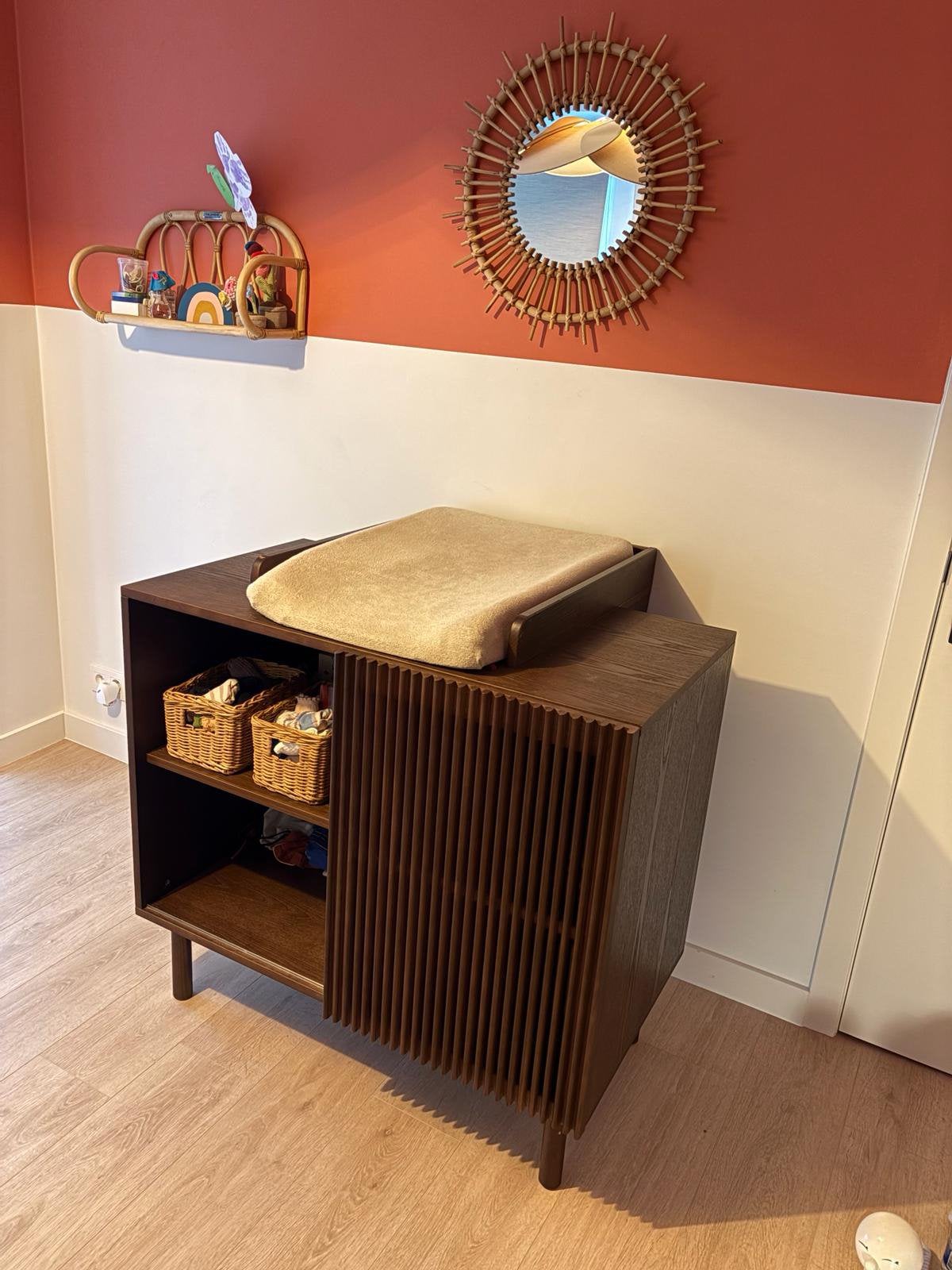 Babybed + commode Quax - Hai No Ki - 2-delige babykamer, Ophalen, Zo goed als nieuw
