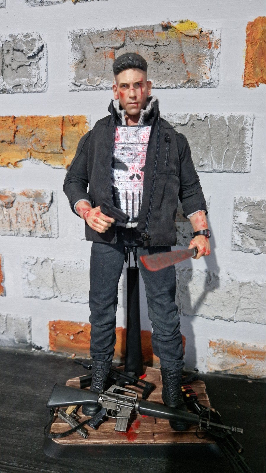 Hot toys/ 1/6 custom The Punisher, Collections, Enlèvement
