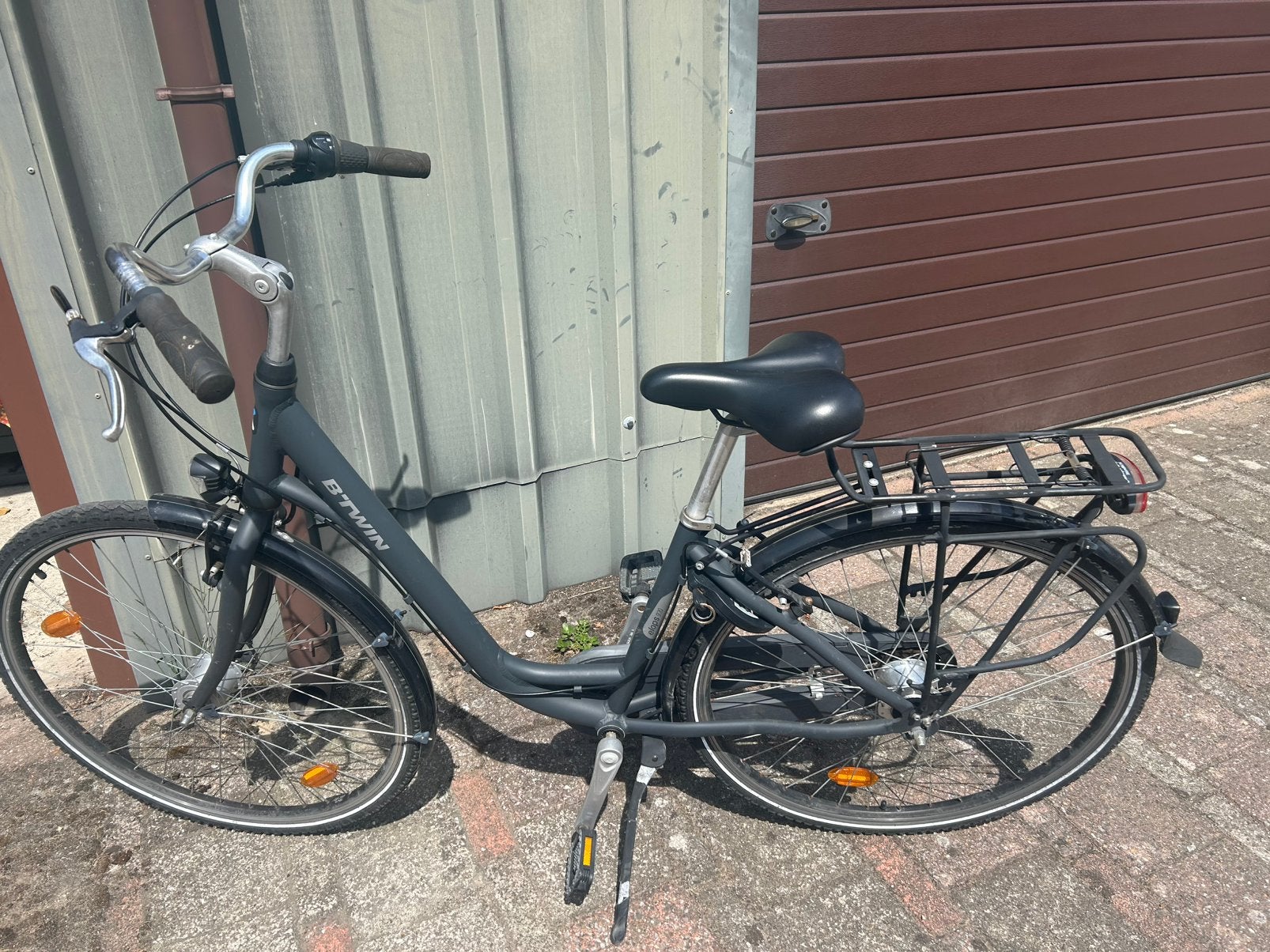 Fiets btwin, Fietsen en Brommers, Gebruikt, (Extra) lage instap, Schijfrem, Ophalen