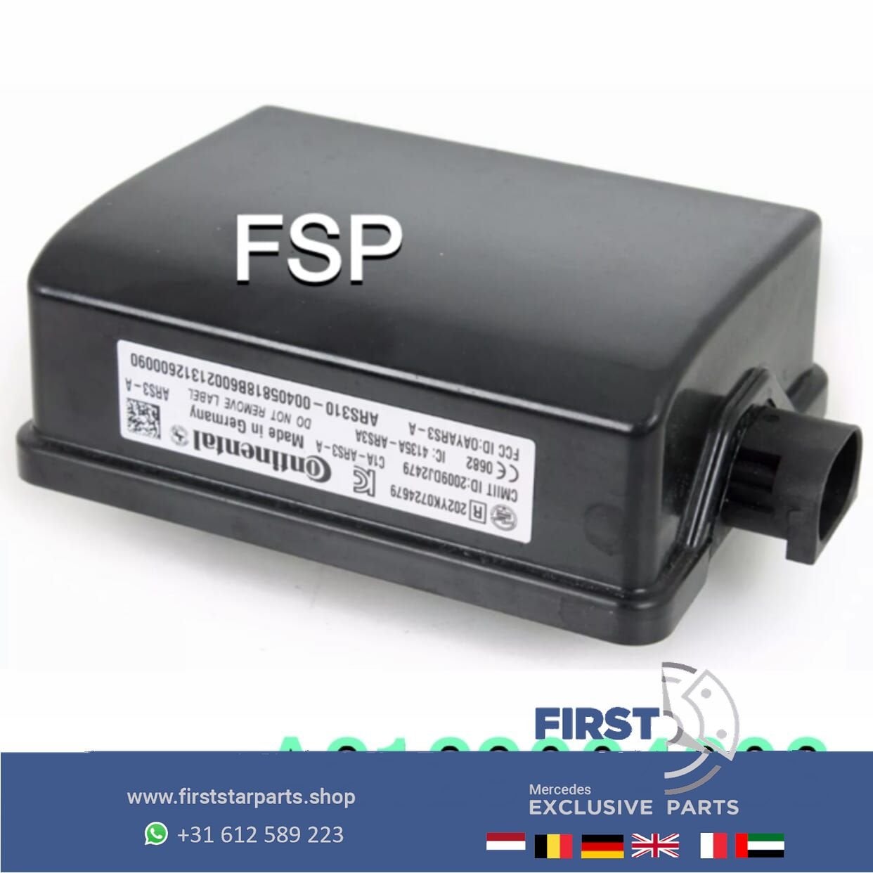 A2129004603 AMG RADARSENSOR W204 X204 W212 W207 W221 W164 W2, Gebruikt, -, Ophalen of Verzenden, -