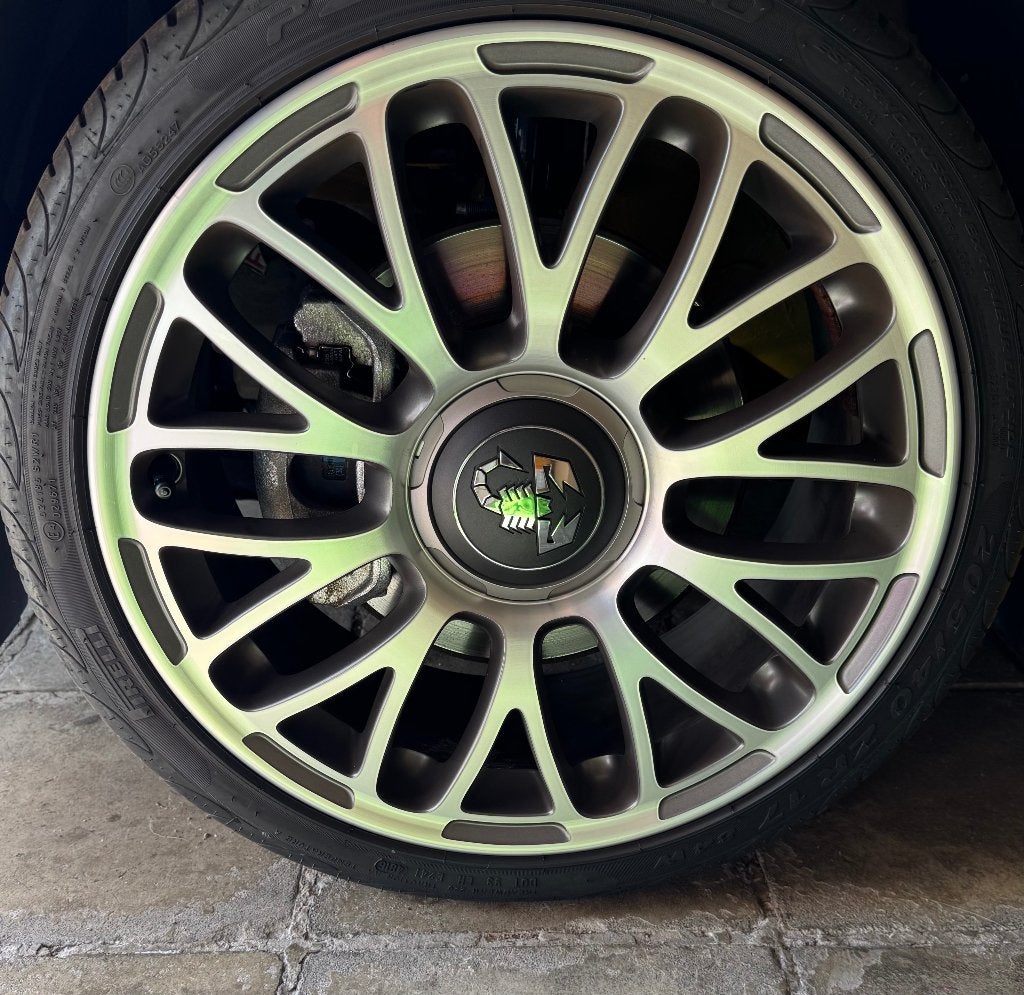 Heel nette 17” velgen met banden Abarth, Ophalen, Gebruikt, Banden en Velgen, 17 inch