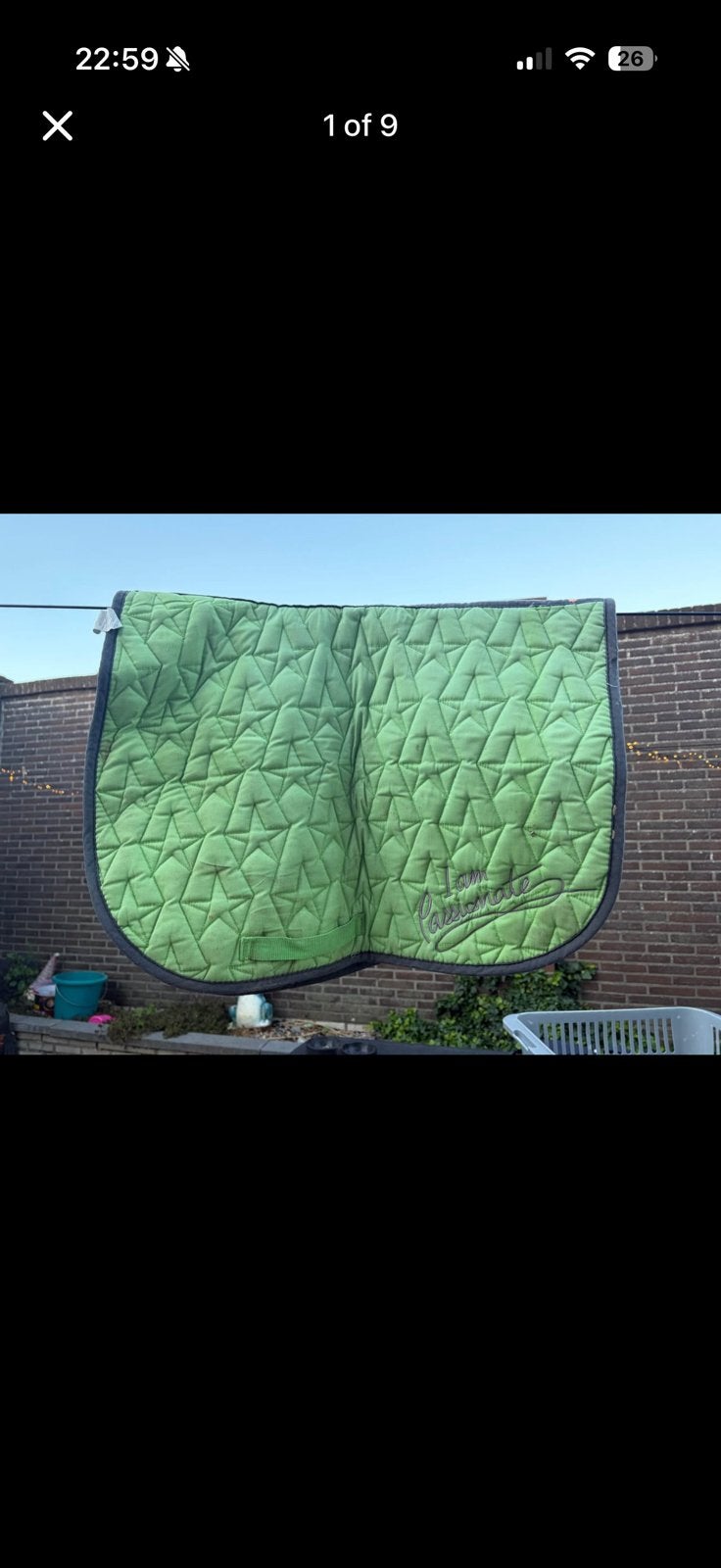 Allerlei paardenspullen te koop, Enlèvement, Comme neuf, Tapis de selle