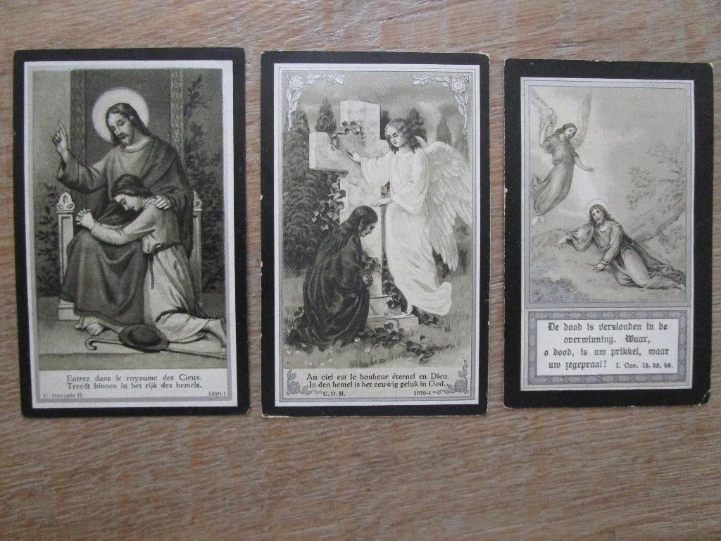 24 doodsprentjes gestorven 1920 - 1929, Verzamelen, Bidprentjes en Rouwkaarten, Ophalen of Verzenden, Rouwkaart