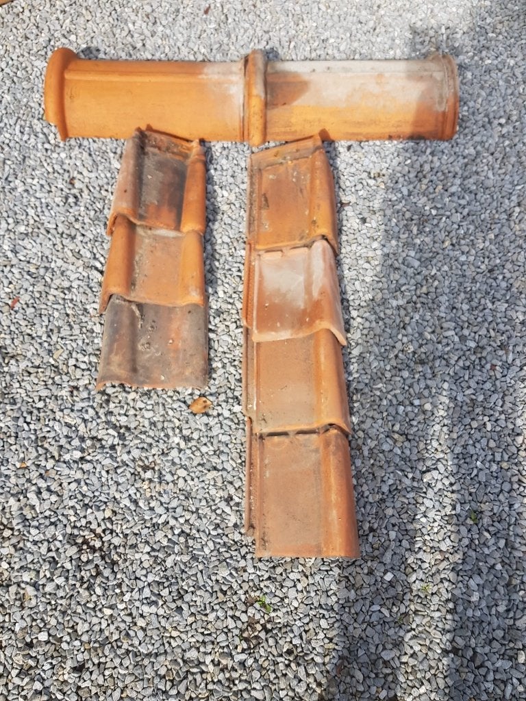 Sterreberg Courtrai gevelpannen, Ophalen