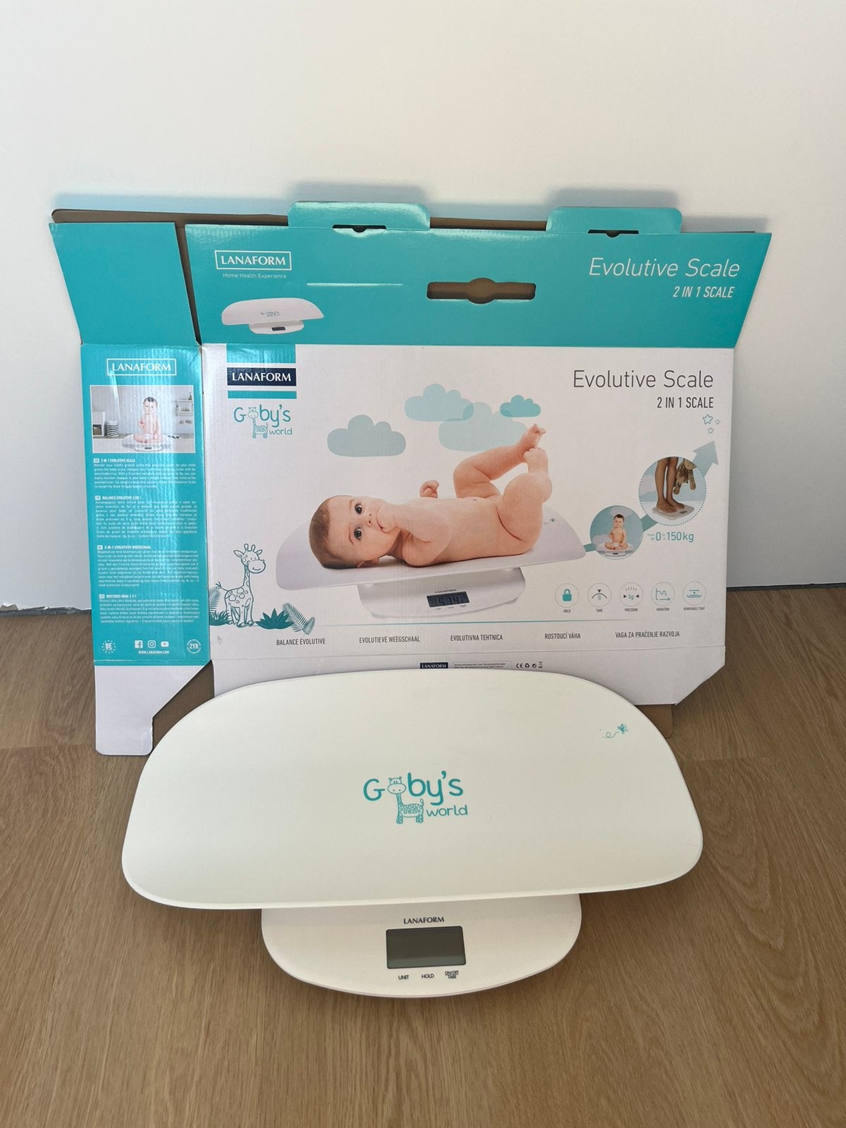 Babyweegschaal Lanaform, Ophalen of Verzenden, Zo goed als nieuw