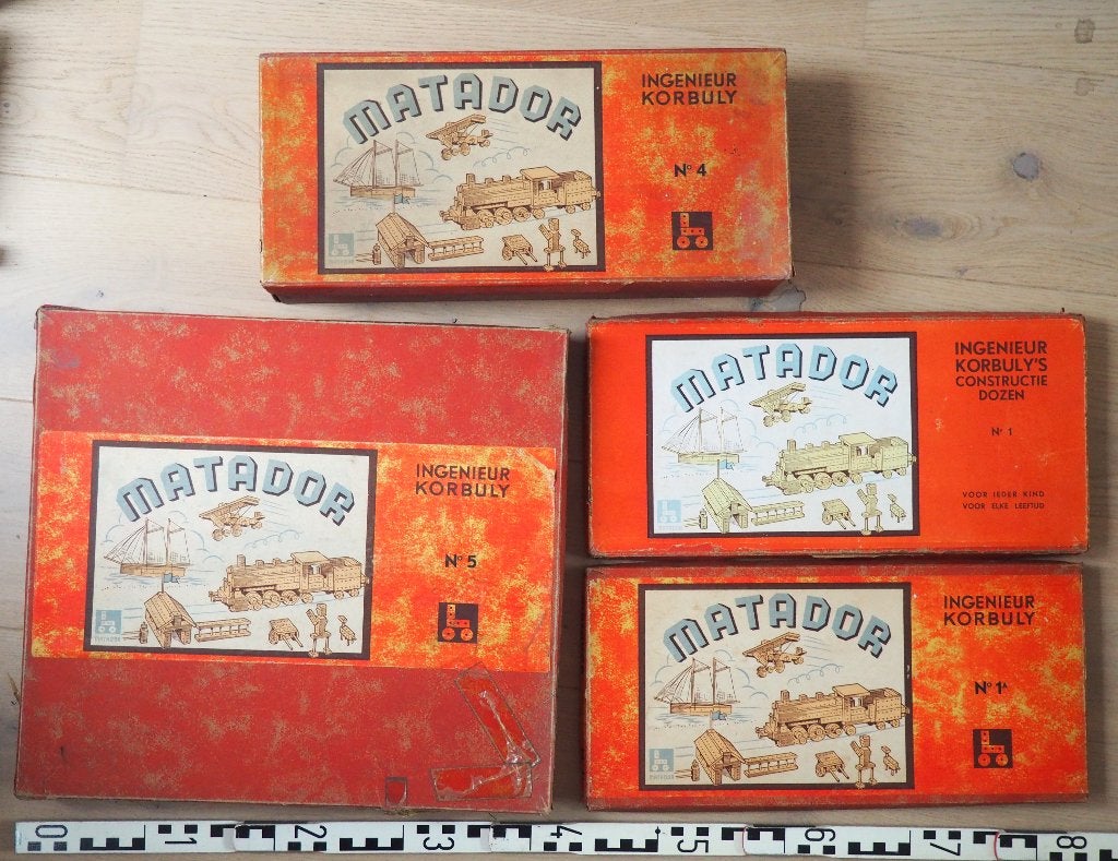 Bouwdozen MATADOR 1, 1a, 4 en 5, Ophalen of Verzenden