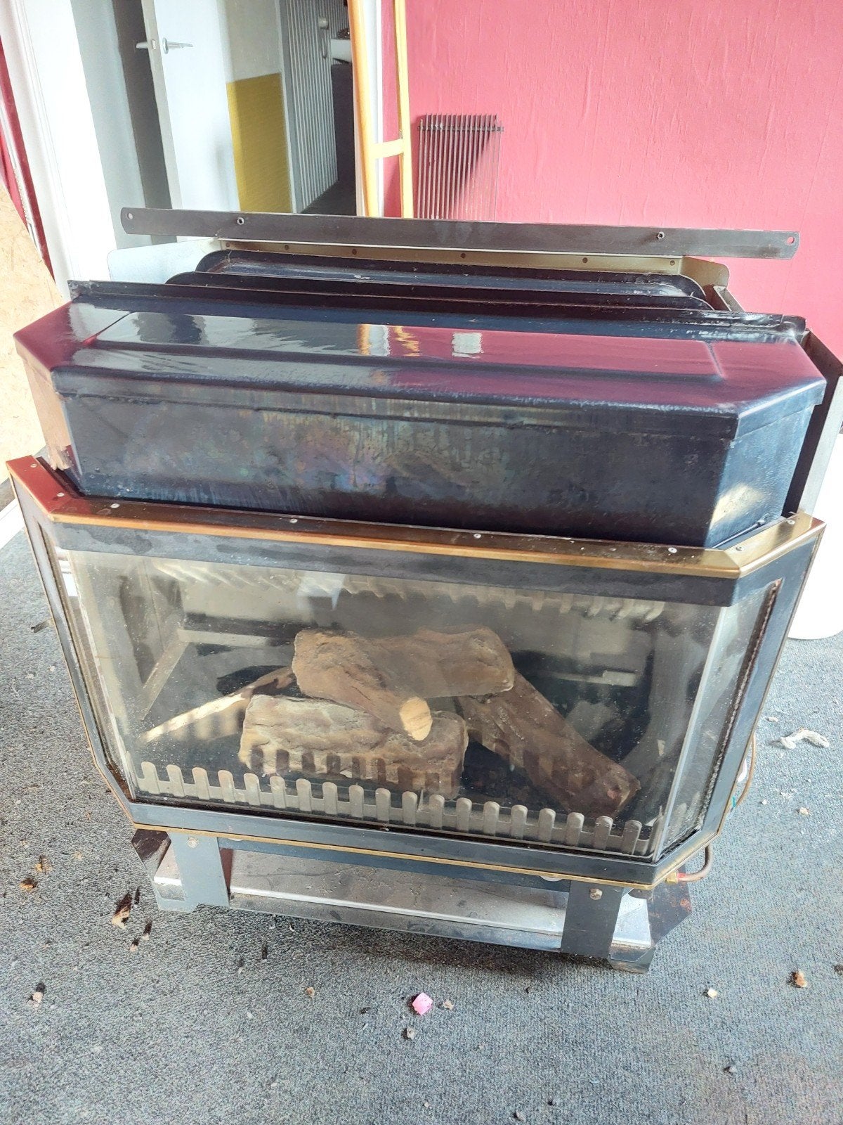 Wellstraler aardgas verwarmingsvuur, Ophalen, Gebruikt, Gas, Gaskachel