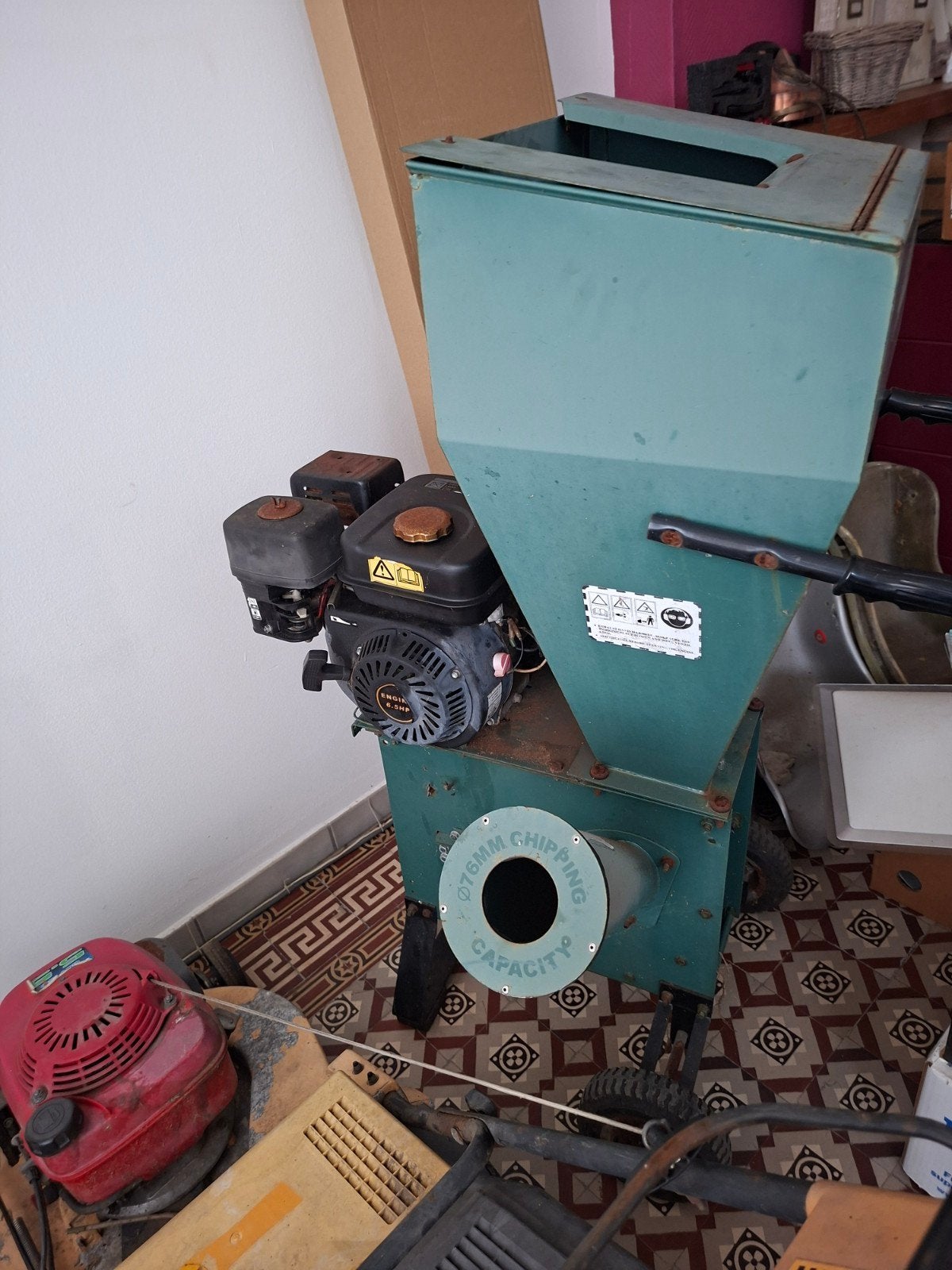 broyeur à végétaux greenstar, Ophalen