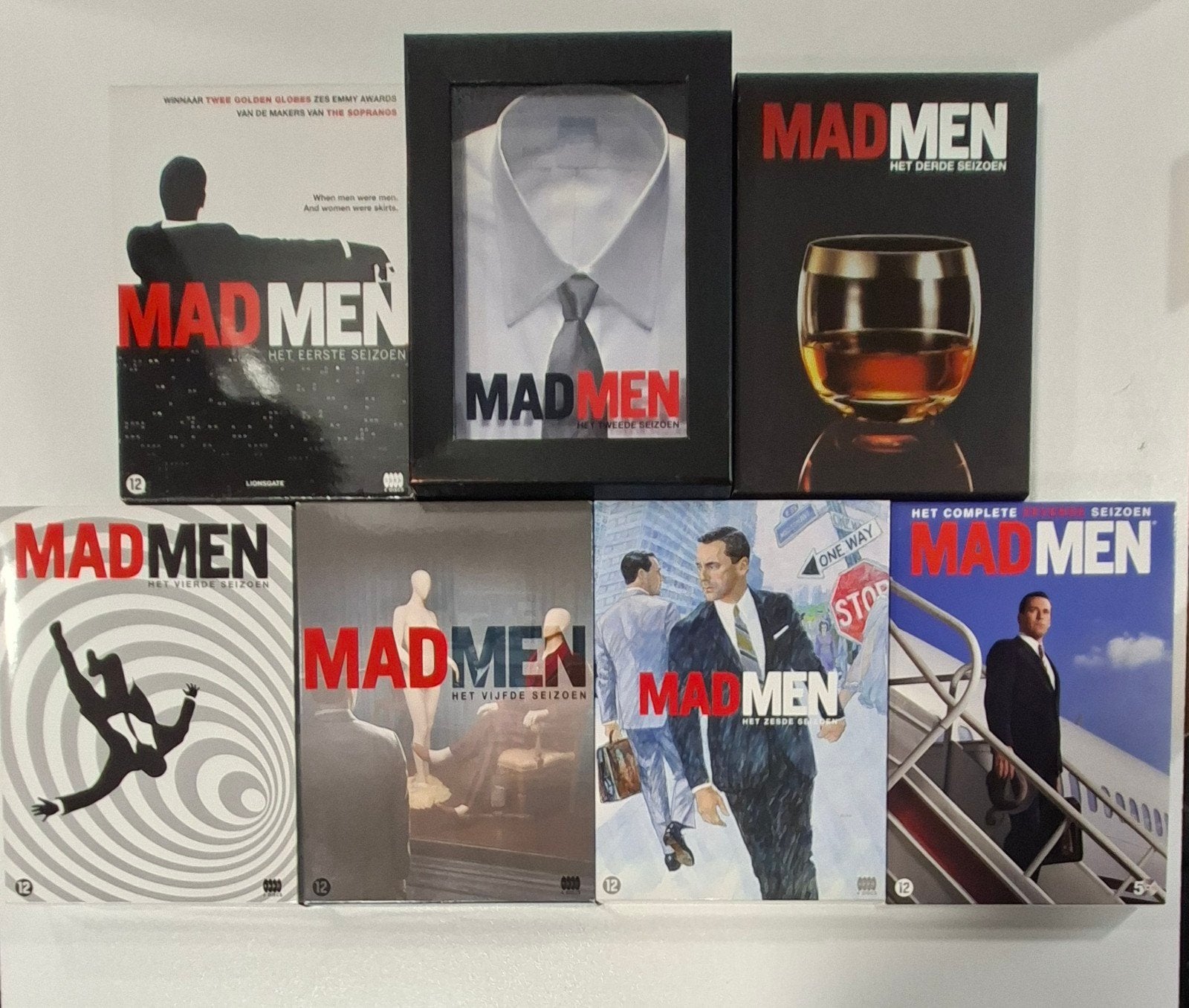Mad Men complete serie 1-7, Cd's en Dvd's, Engels, Nederlands, Ophalen of Verzenden, Zo goed als nieuw