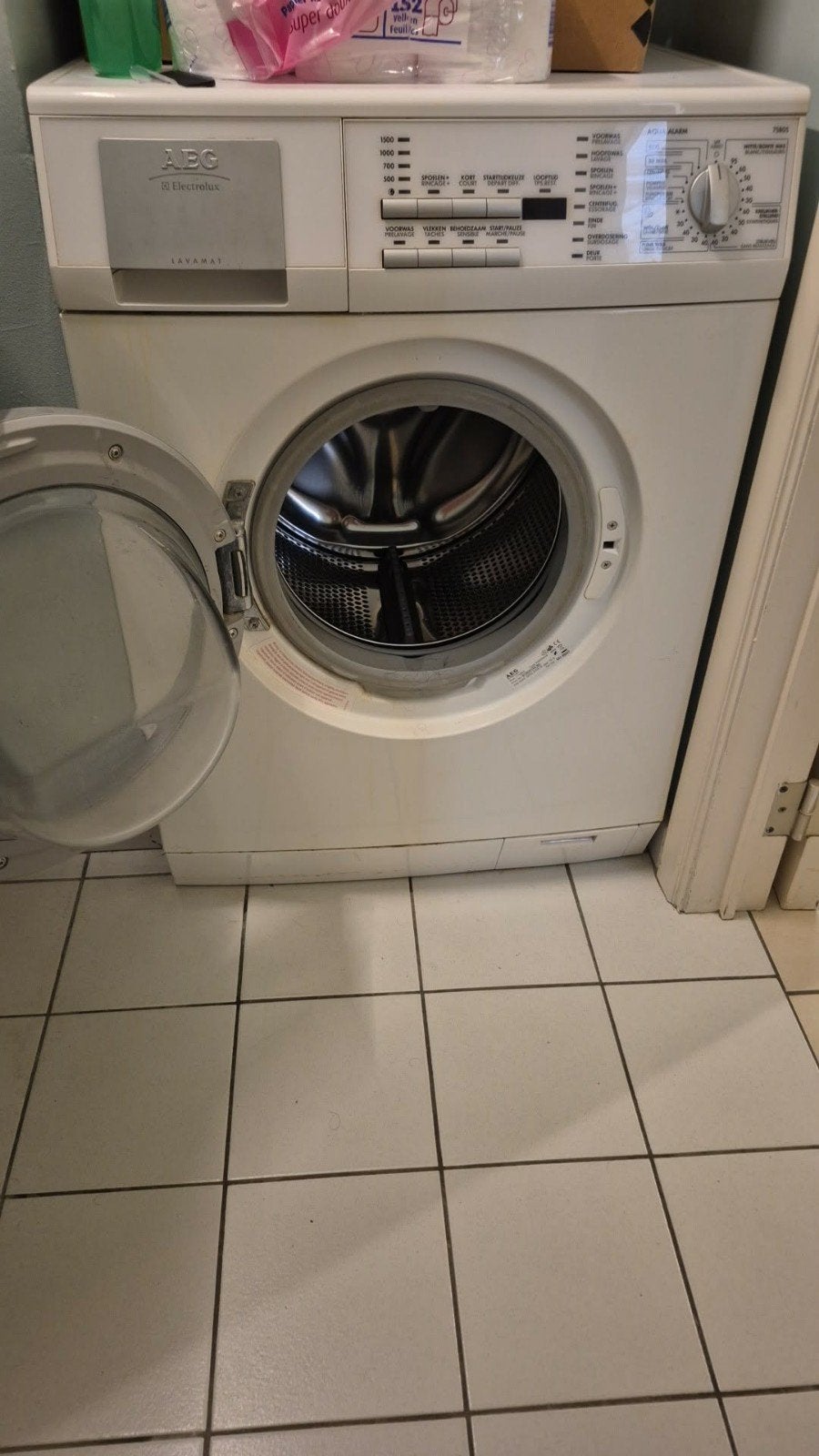 Machine à laver, Enlèvement