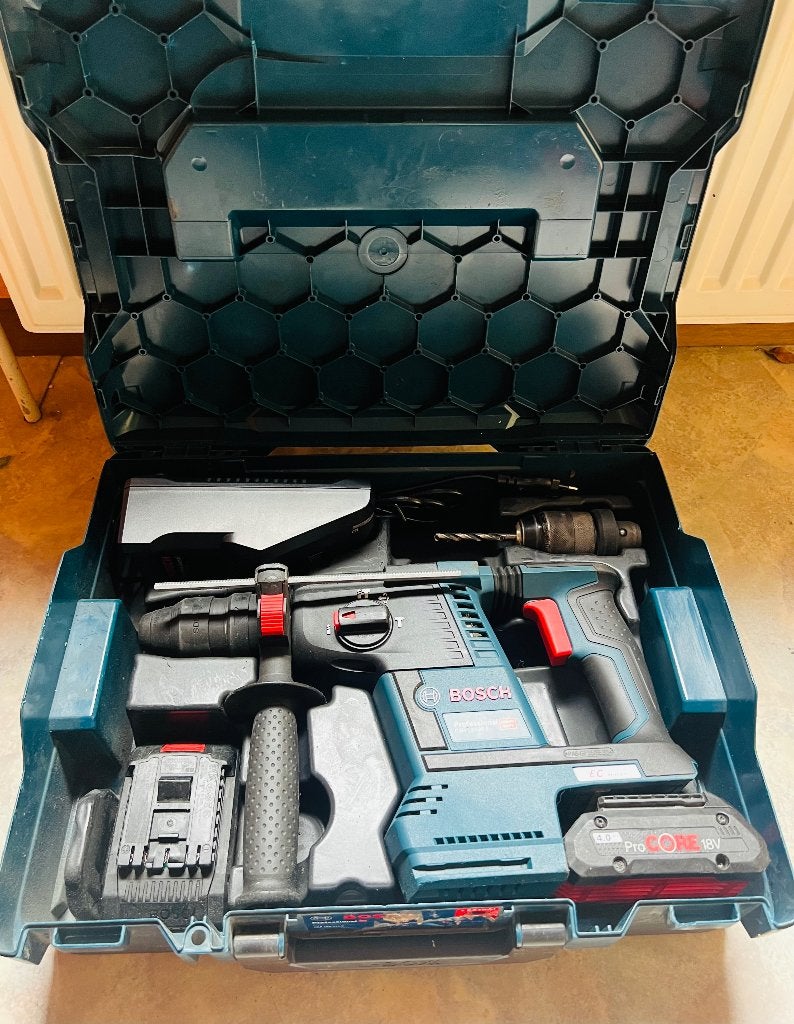 Bosch professionnel marteau perforateur GBH 18 V-26 F, Enlèvement, Comme neuf, 600 watts ou plus, Marteau perforateur et/ou Marteau piqueur