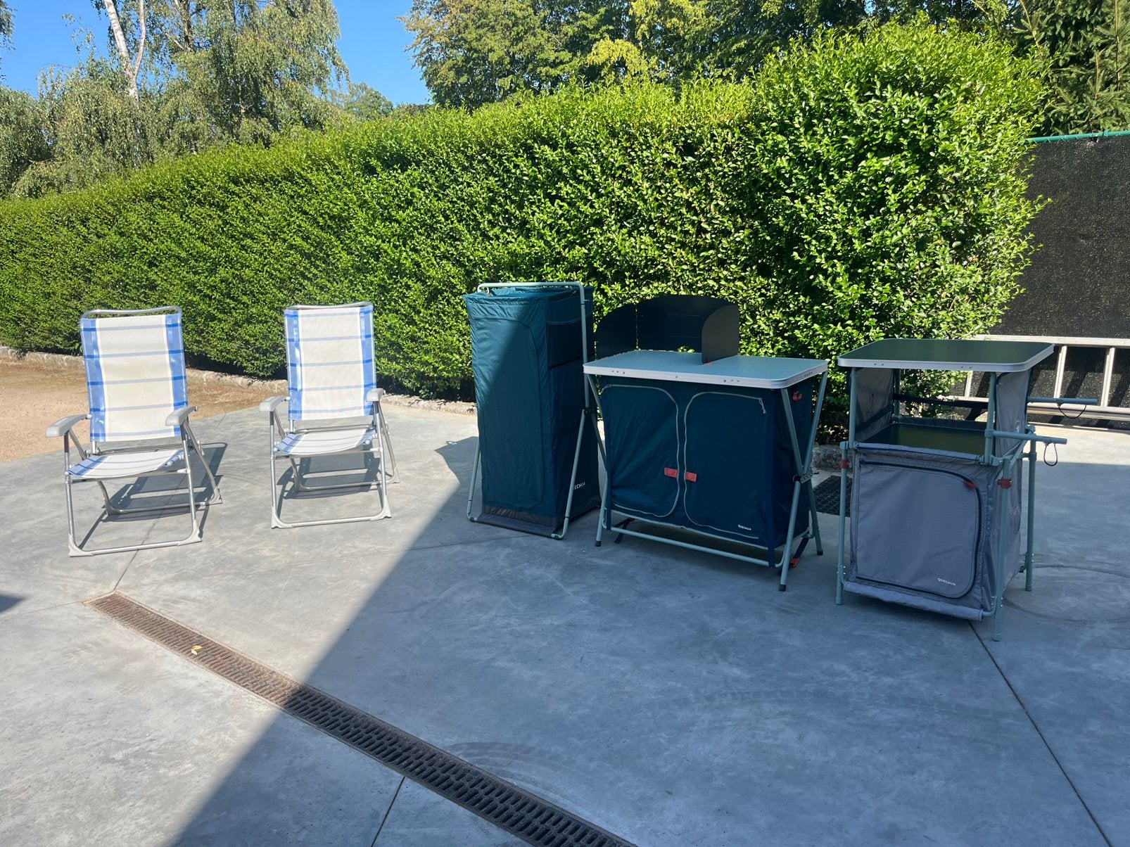 Kampeerspullen, Caravans en Kamperen, Kampeermeubelen, Ophalen, Zo goed als nieuw