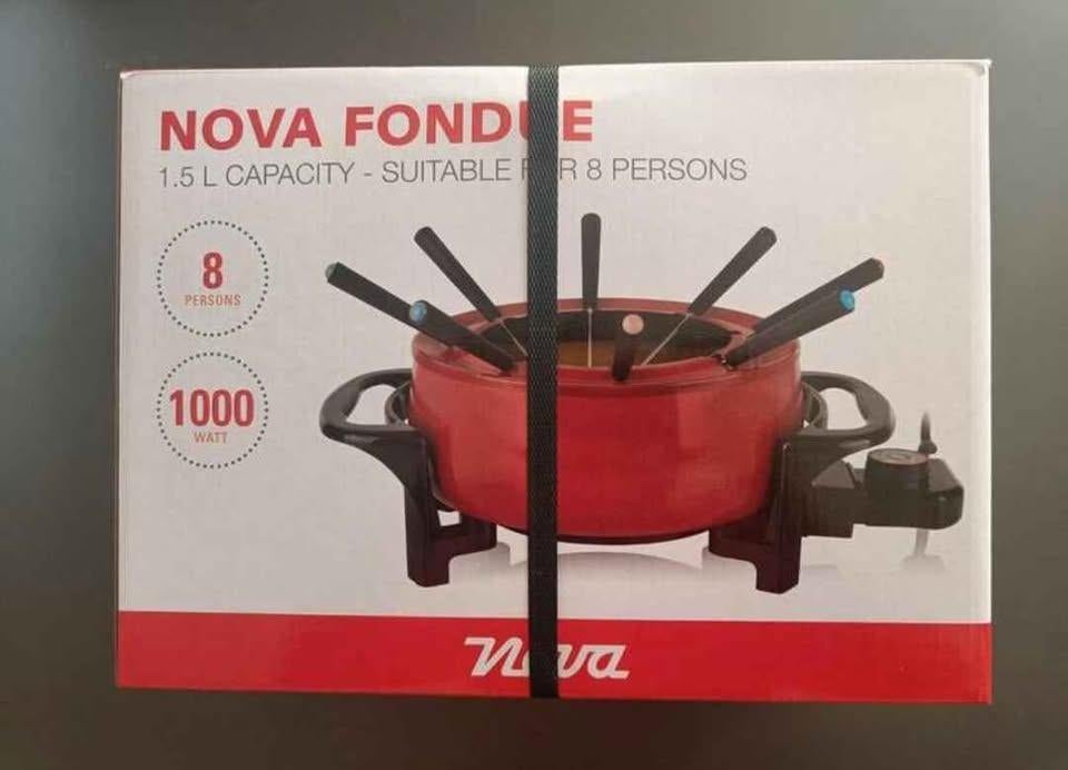 Splinternieuwe Nova Fondue, Ophalen, Nieuw, Elektrisch, Fondueset