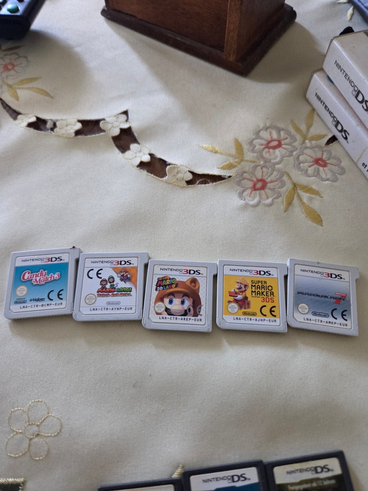 Jeux Nintendo 3DS, Ophalen