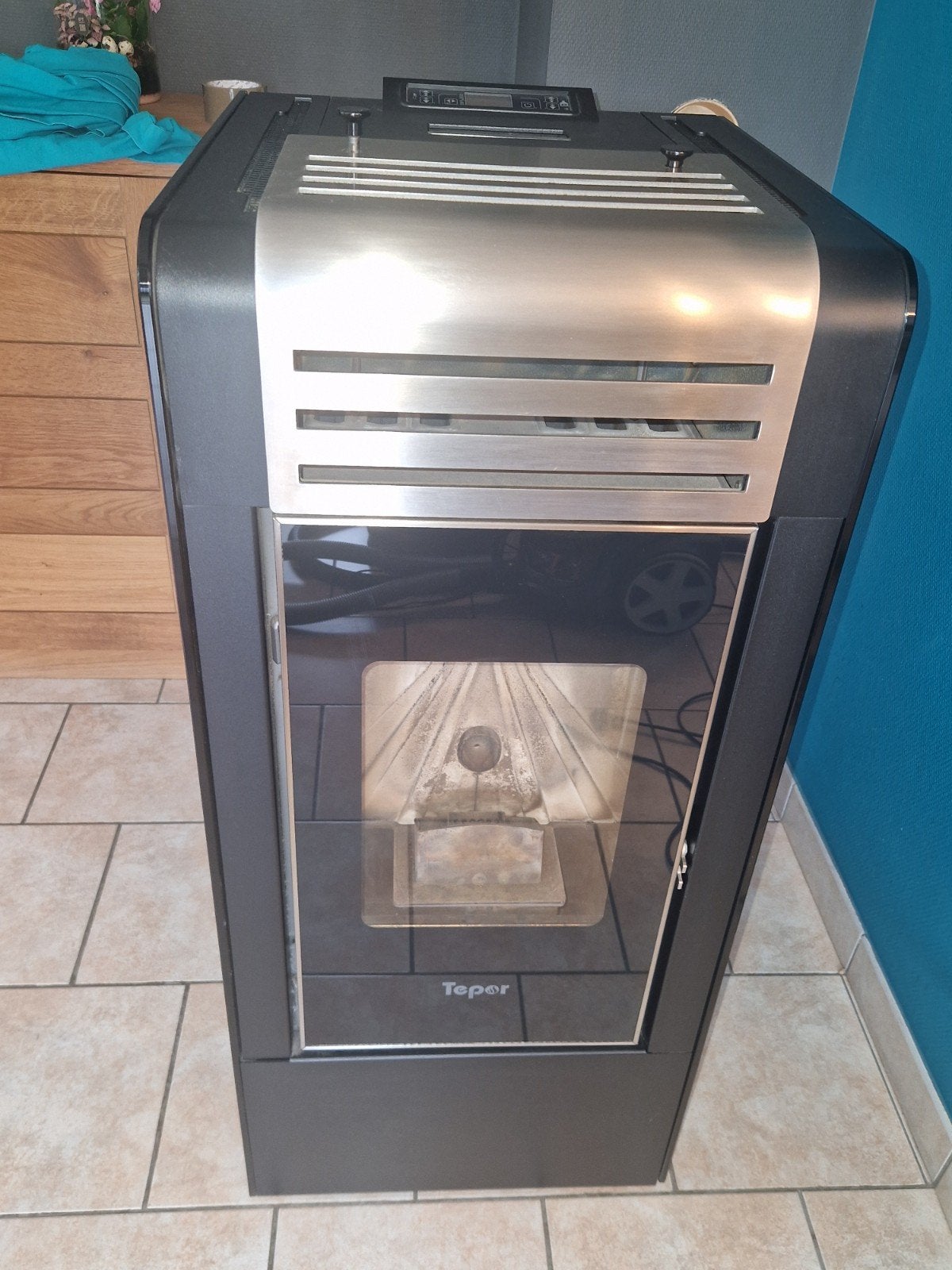 Poêle à Pellet Tepor Star 12. 11,7kw, Ophalen