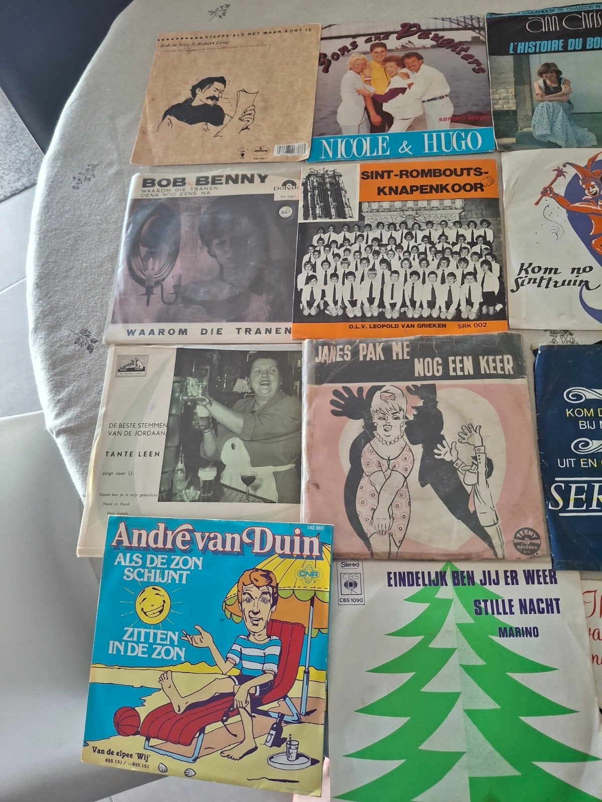 Vinyl singeltjes vlaams / nederlands, Ophalen of Verzenden